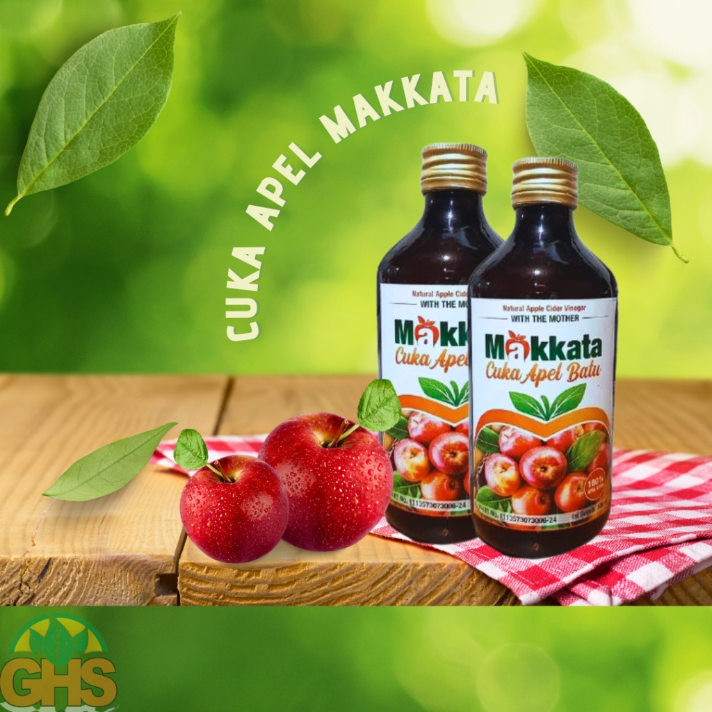 

CUKA APEL MAKATA || CUKA APEL KITA 100% APEL MURNI ORIGINAL