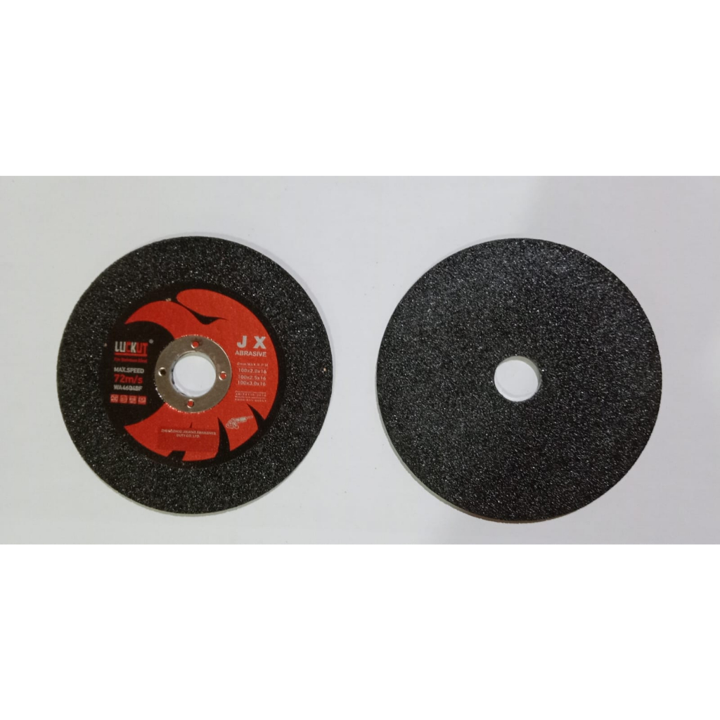 MATA BATU GERINDA POTONG 4 INCH HITAM CUTTING JX  (100*3*16)