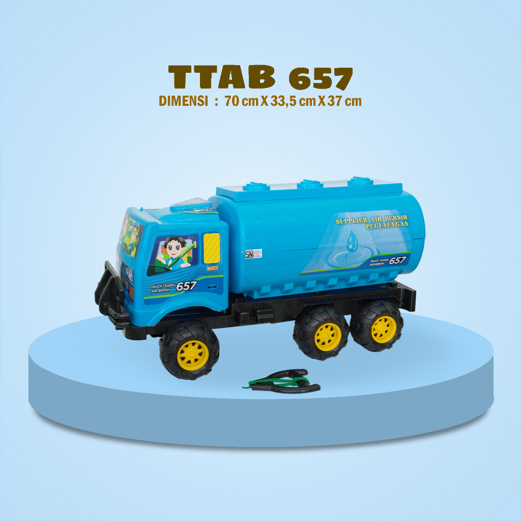 Mainan Anak Mobil SG TOYS TTAB 657 | Koleksi Mainan Edisi Mobil Tangki