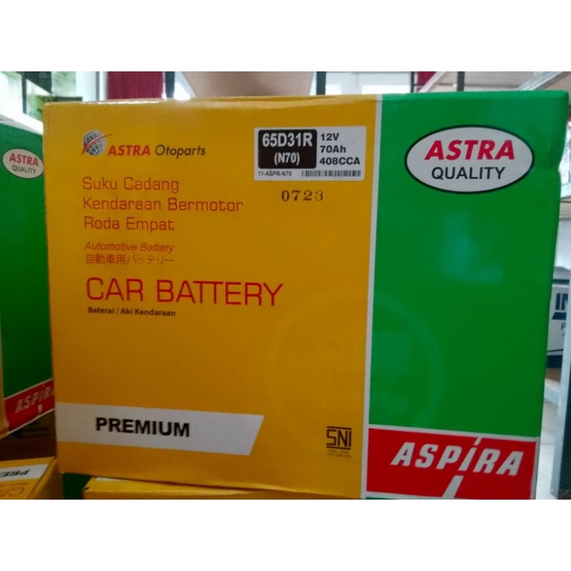 Aki Mobil Aspira N70 L300 Panther Kuda Mitsubishi