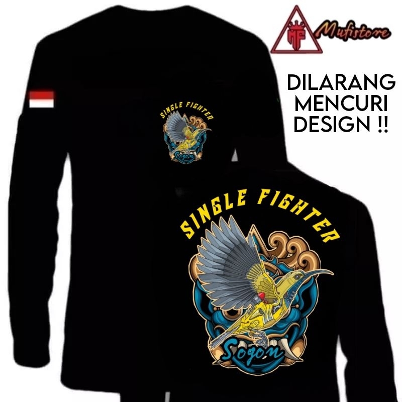 KAOS ROBOT SOGON BAHAN ADEM