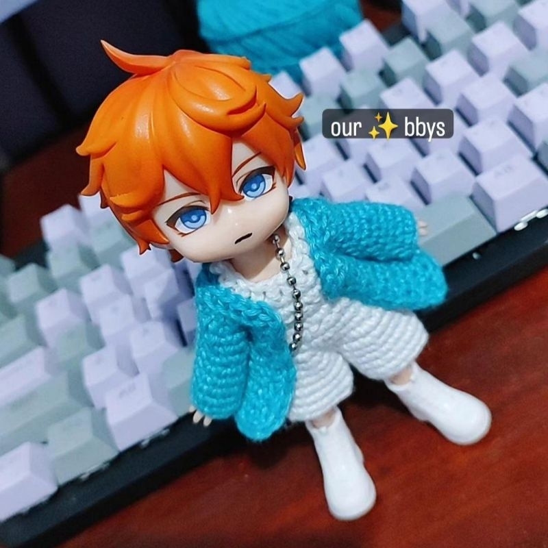 Baju Nendoroid / Nendoroid clothes / Baju rajut nendoroid / outer nendoroid