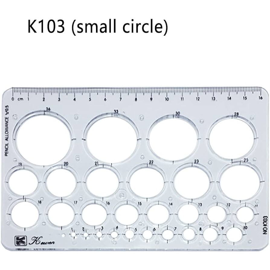 

penggaris/mal lingkaran K103