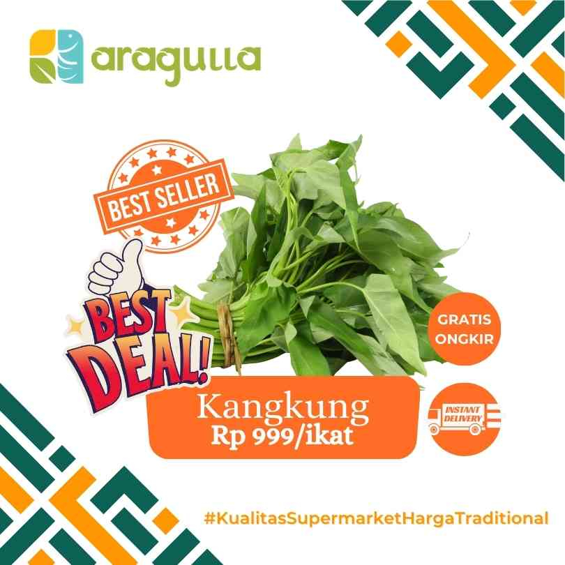 

Promo Spesial Kangkung [Sayur - Sayuran Segar Instant / Express Surabaya] - Aragulla