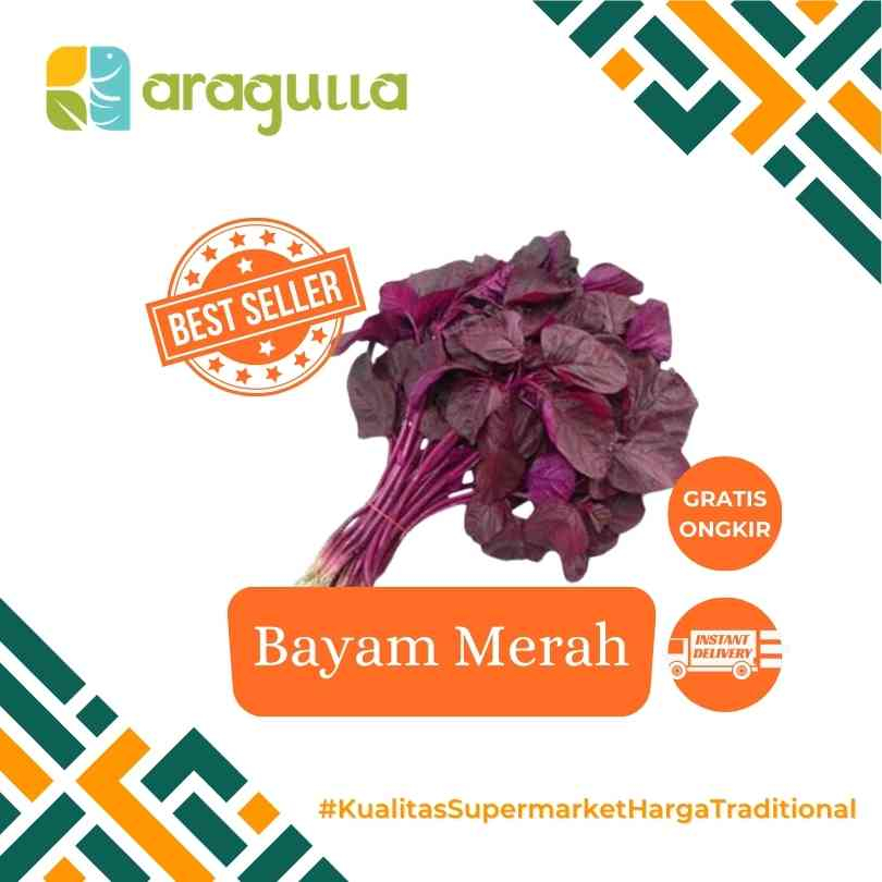 

Bayam Merah [Sayur - Sayuran Segar Instant / Express Surabaya] - Aragulla