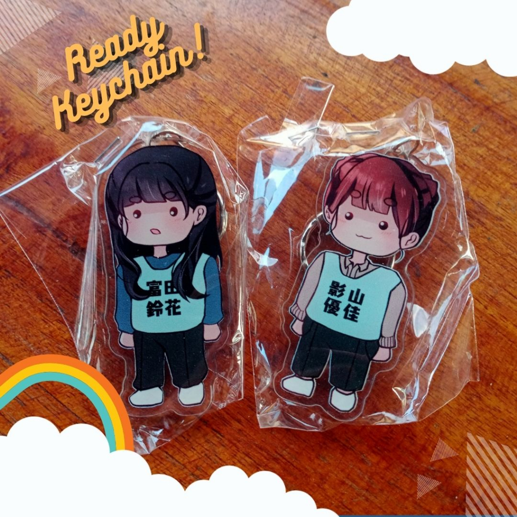 Keychain Hinatazaka46: Tomita Suzuka (7 cm)