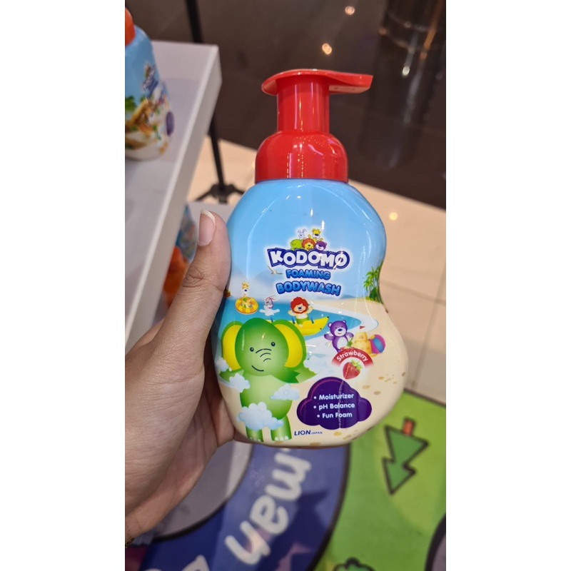 Kodomo Foaming Bodywash dan Shampoo