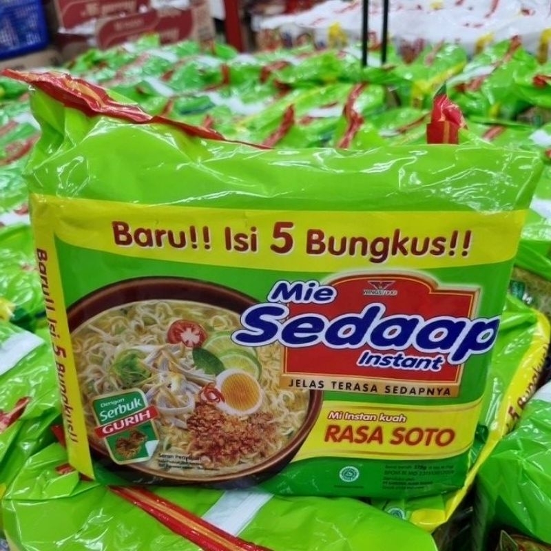 

MIE SEDAP SOTO BANDED 5 PCS