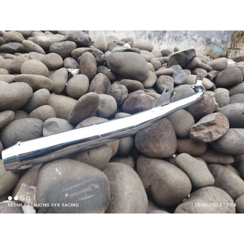 Knalpot Alfa model bambu KYX racing