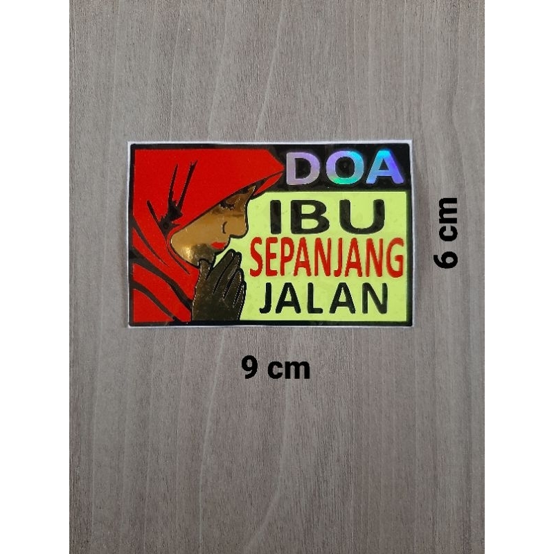 

STIKER CUTTING TUMPUK DOA IBU