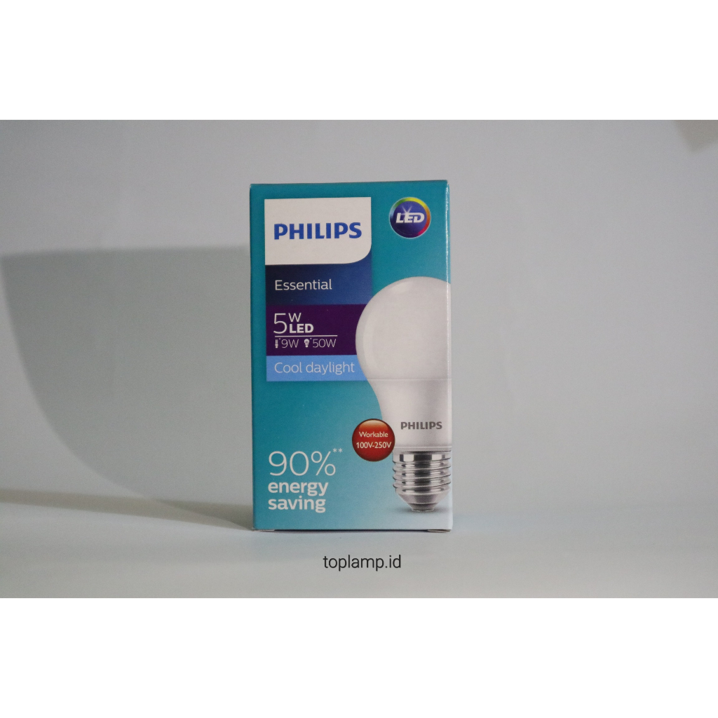 Philips Lampu Bohlam LED 5 Watt