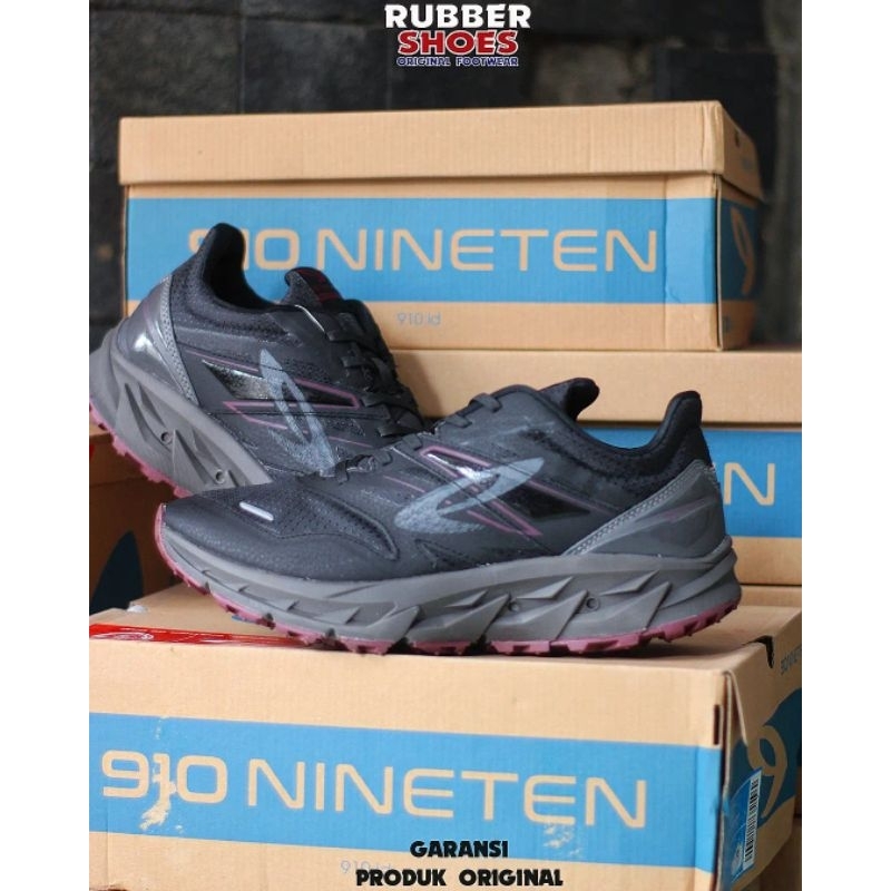 TERLARIS SEPATU 910 NINETEN YUZA EVO HITAM GEIST EKIDEN HAZE HIROSHI HANNA RUNNING ORIGINAL SALE