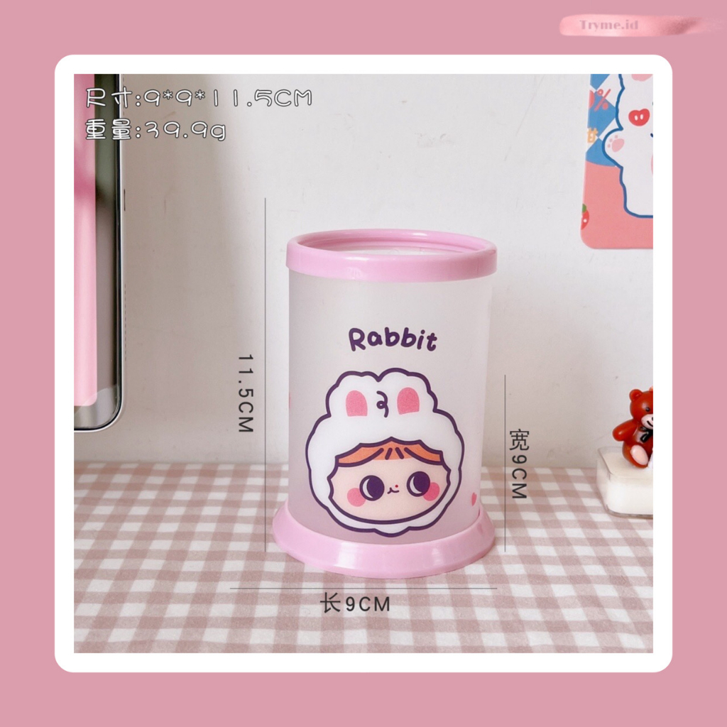 

Dear.id Wadah Pena Lipat Bulat Transparan Wadah Pena Lucu Ins Kreatif Diy Pena Ember Mahasiswa Desktop Kotak Penyimpanan Alat Tulis Wadah Pena Penyimpanan