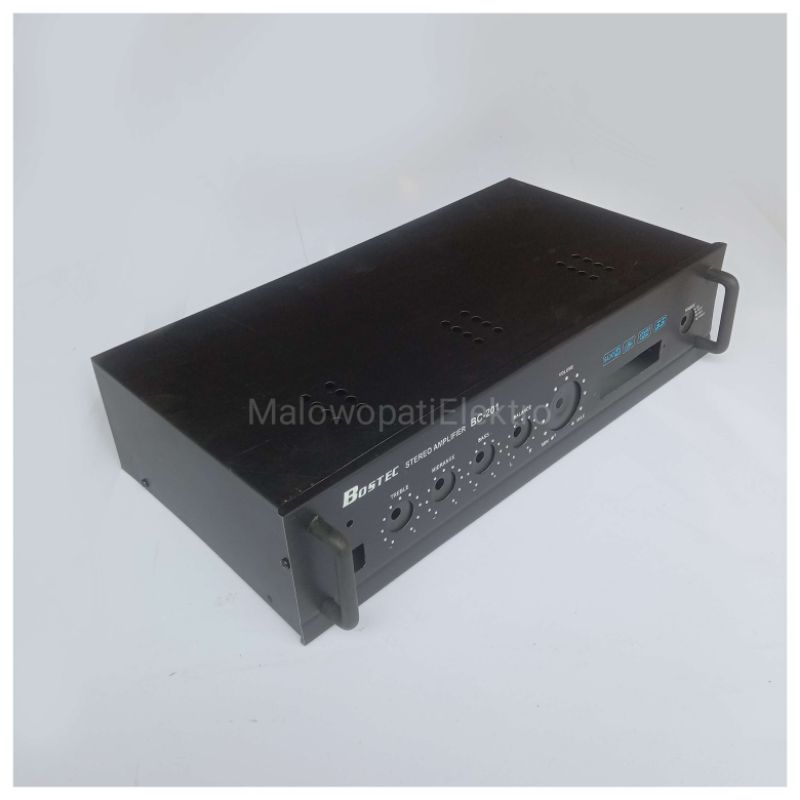 Box Bostec BC-201 Lubang Mp3 USB Amplifier Stereo