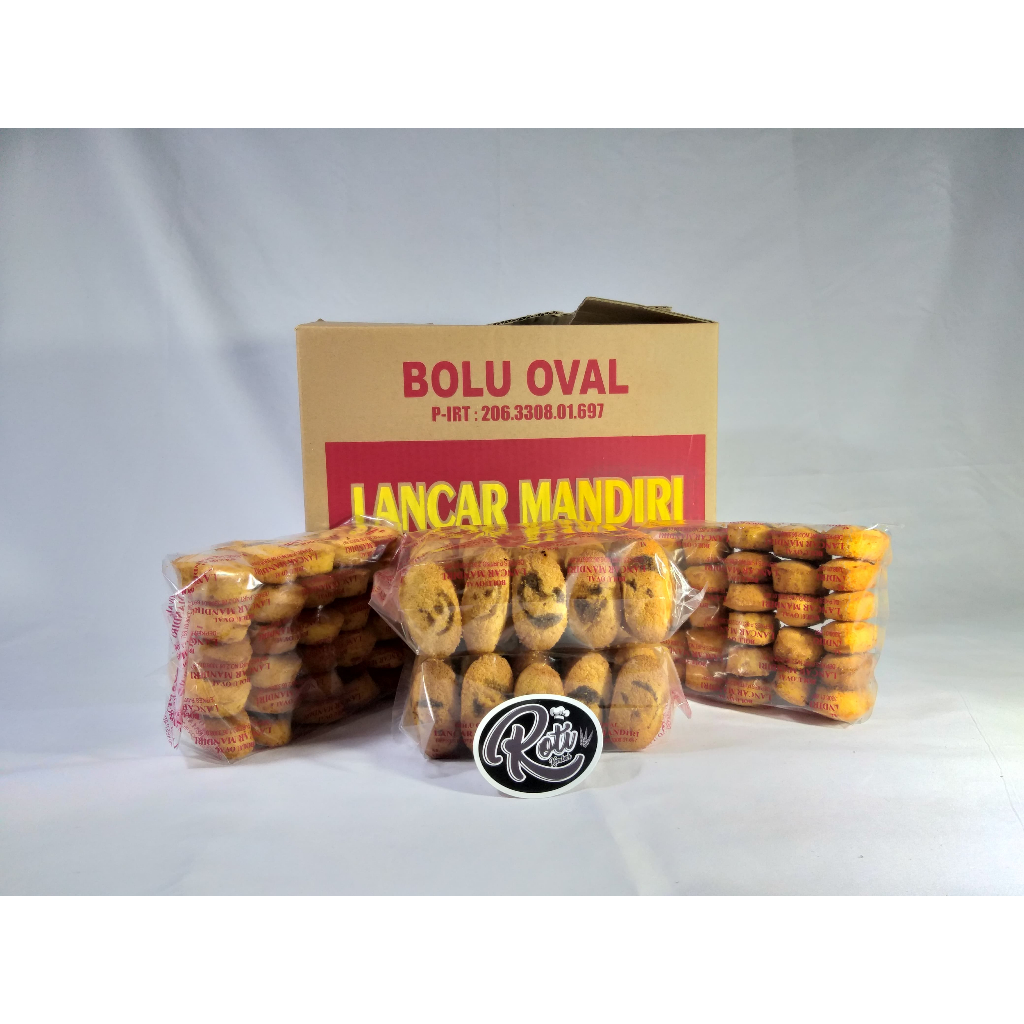 

ROTI BOLU OVAL LANCAR MANDIRI ROTI KERING KHAS MAGELANG KUE KERIANG SIAP SAJI HARGA GROSIR