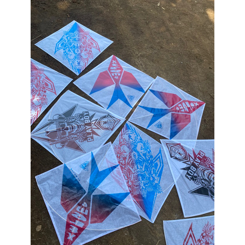 layangan sukhoi standart kertas minyak 50pcs