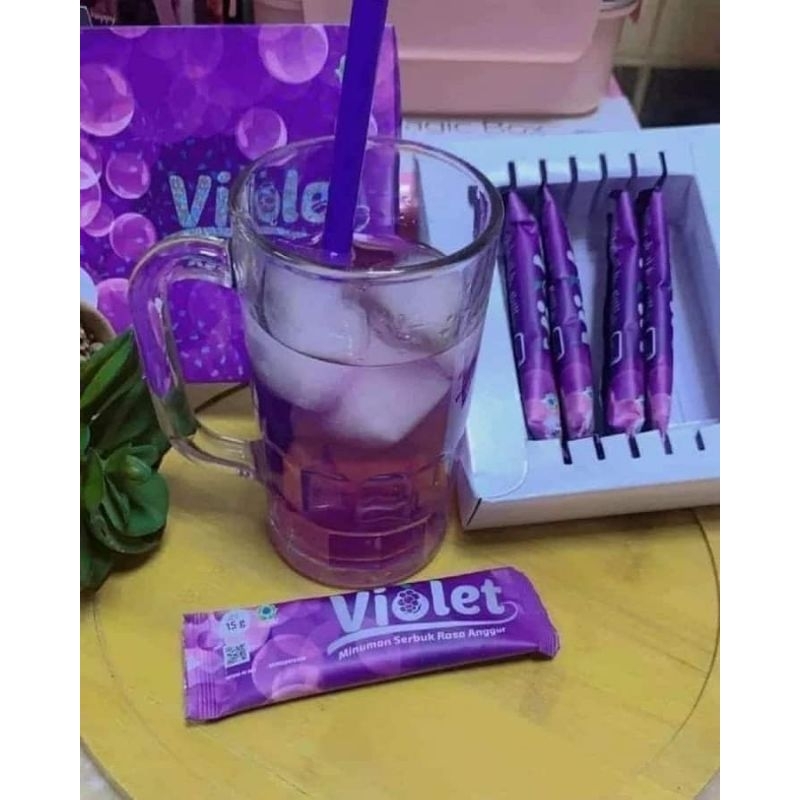 

3 SASET VIOLET COLLAGEN ✅