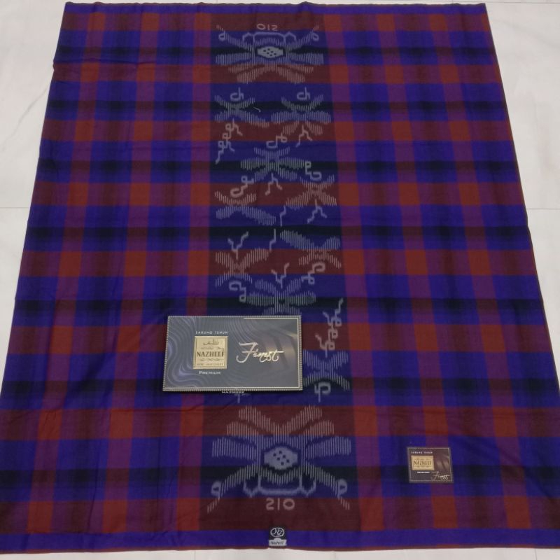 Sarung Nazheef motif BHS kotak-kotak jadul