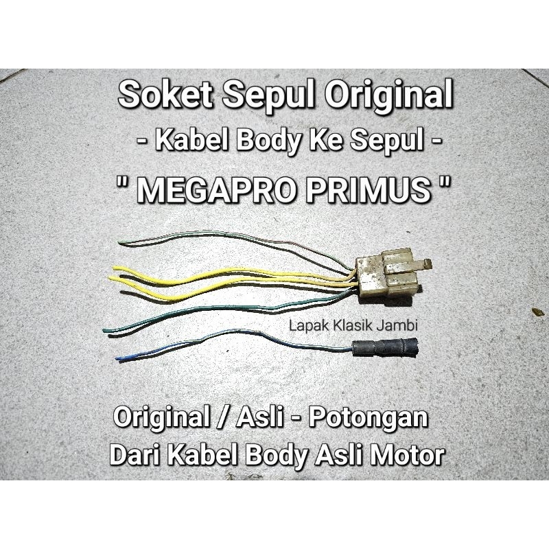 Soket Sepul Spul Megapro Primus Original asli Potongan
