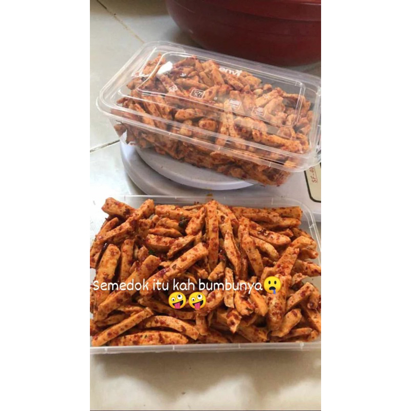 

Basreng pedas daun jeruk dan basreng original