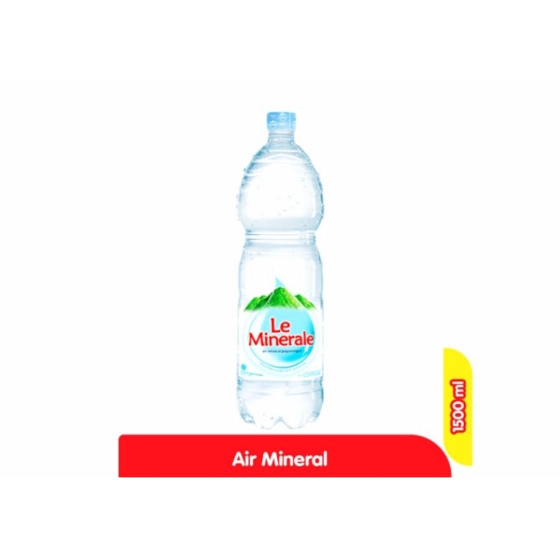 

Le Mineral Air Mineral 1500ml 1 Karton 12 Botol