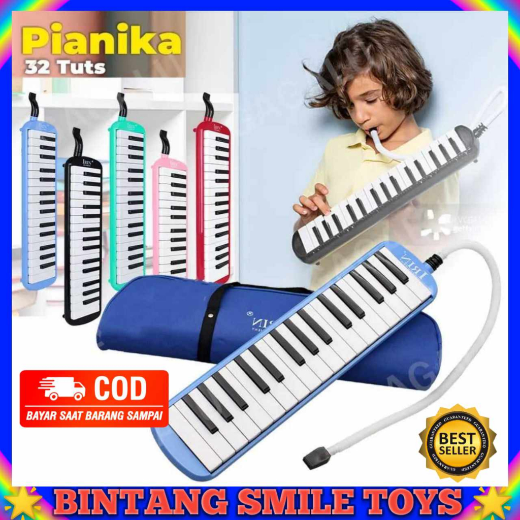 MAINAN ANAK PIANO PIANIKA MUSIK / MAINAN PIANIKA PIANO TIUP KEYBOARD MELODI TAS SET PROMO TERMURAH C