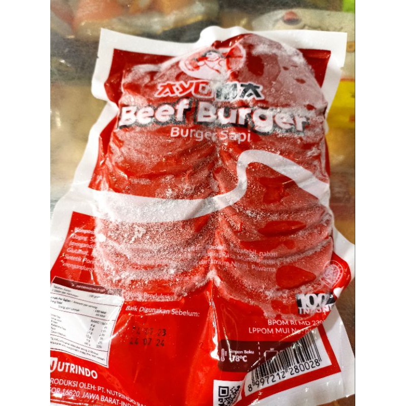 

AYO MA BEEF BURGER ISI 20 PCS (20 KEPING) DAGING SAPI FROZEN FOODS ENAK LAZIZ MURAH BAGUS HALAL SANGAT COCOK UNTUK TAMBAHAN BEKAL ANAK SEKOLAH PEKANBARU DAN SEKITARNYA PENGIRIMAN AMAN READY PEKANBARU BISA COD PANAM RIMBO PANJANG RIAU INDONESIA CUS ORDER N