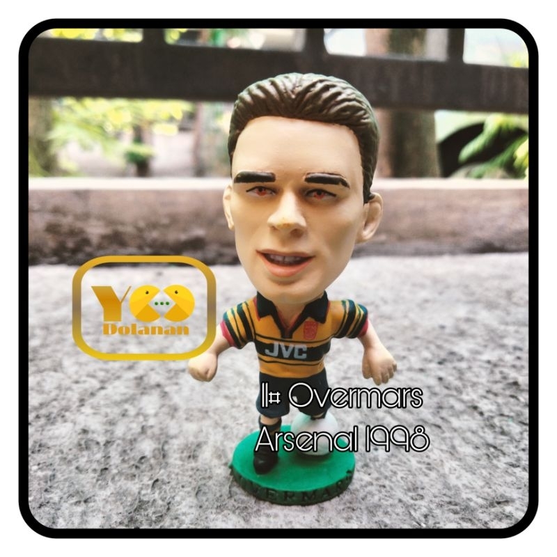 11# OVERMARS - ARSENAL 1998 CORINTHIAN PROSTARS FIGURE PEMAIN BOLA
