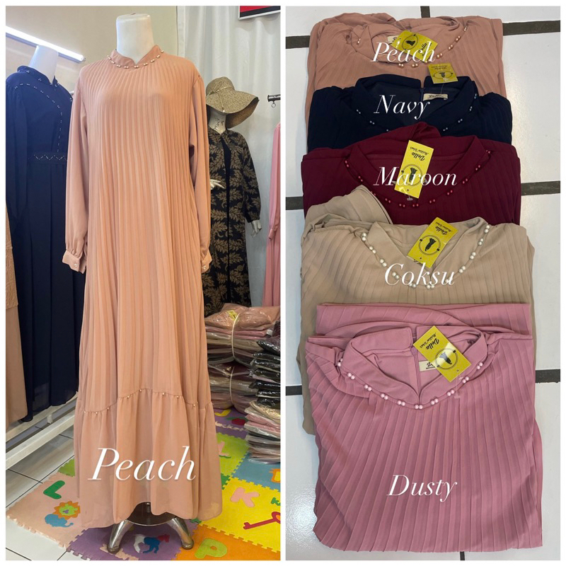 Nara Longdress Plisket/Longdress Ceruti/Dress Plisket