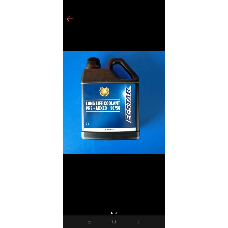 air coolant radiator ECSTAR long live coolant 50/50 asli