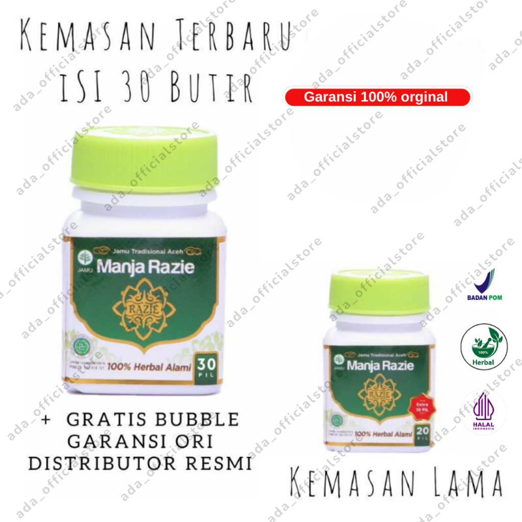 

F_daybose - Manja Razie Original 30 & 60 Kapsul Manjakani Promil & Keputihan