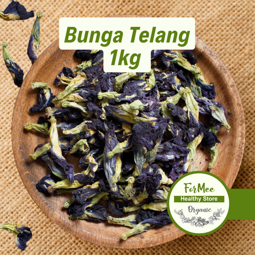 

1kg Bunga Telang Kering