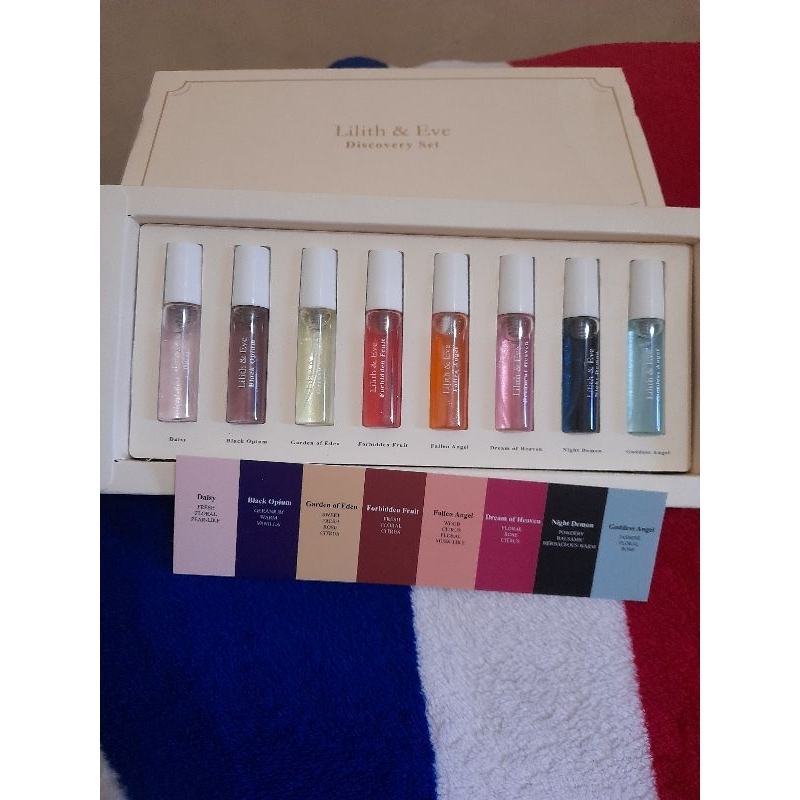 [Original] Bundling Lilith and & Eve parfume discovery set (NEW BUKAN Preloved)