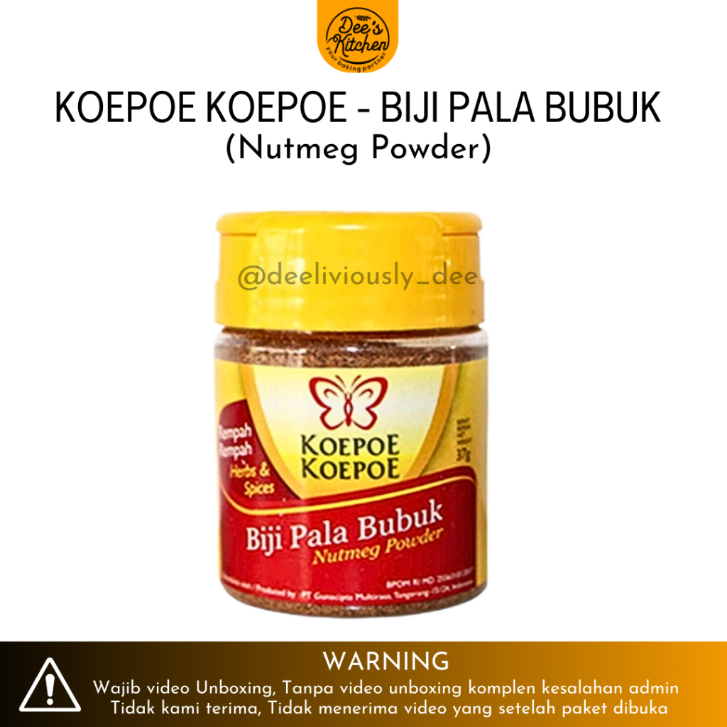 

Koepoe-Koepoe Biji Pala Bubuk 37gr