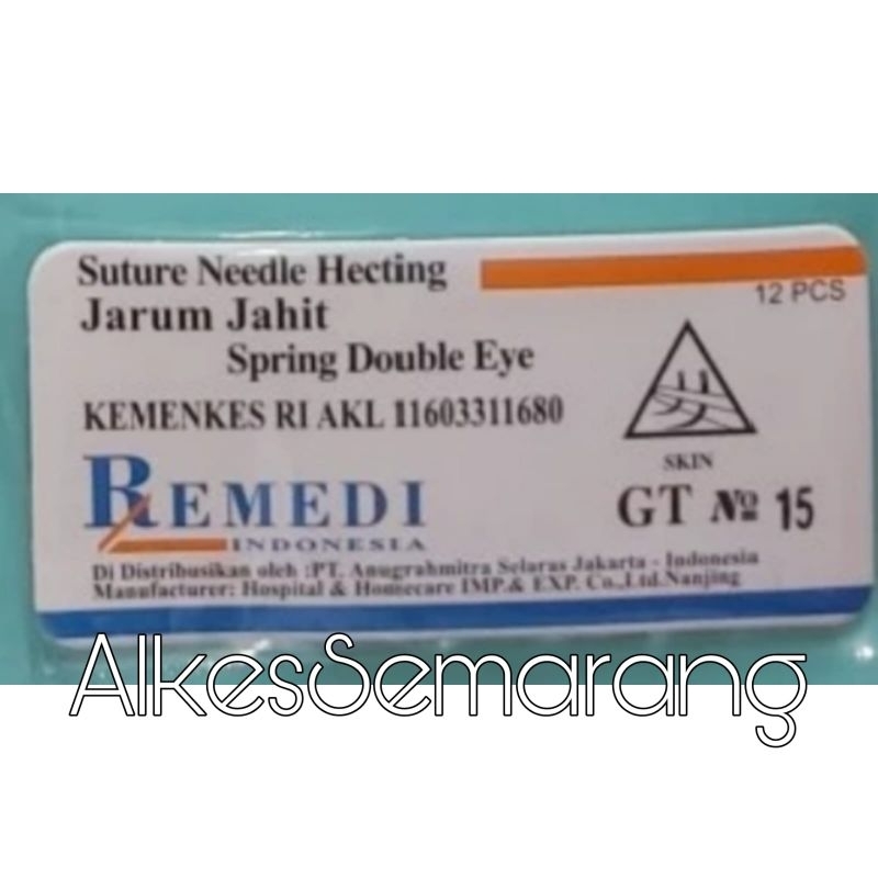 Jarum Kulit (GT) / Hecting Nald REMEDI isi 12pcs