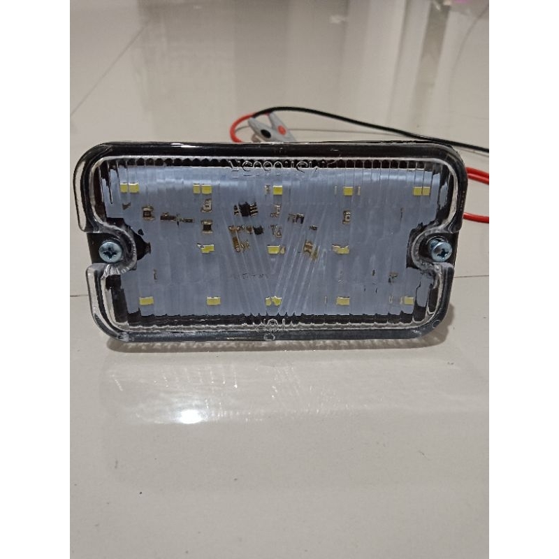 Foglamp lampu kabut lampu bemper LED Rino Hino Dutro LED sepasang