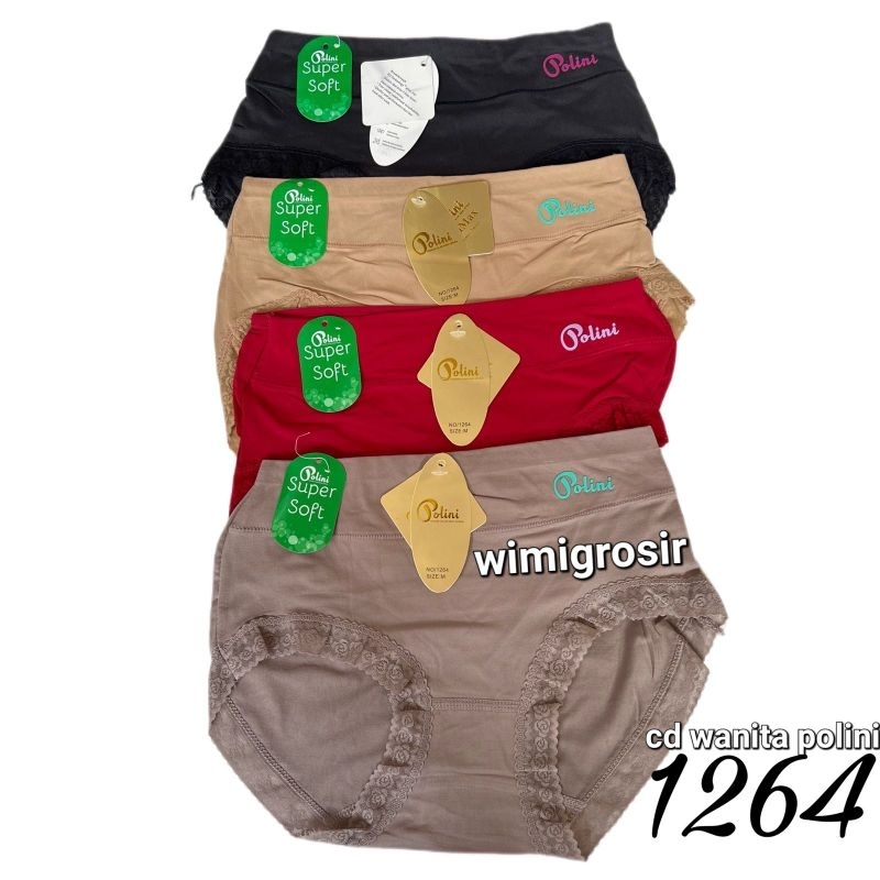 celana dalam wanita polini 1264/cd wanita polini bahan super soft