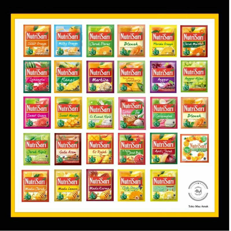 

nutrisari sashet 1 renceng=10pcs