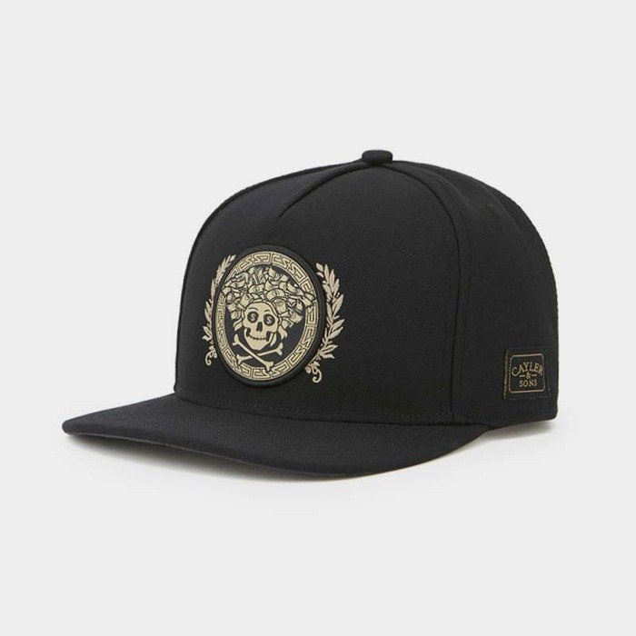 Topi Snapback Cayler & Sons Cayler Sons Hitam Emas Black Gold Premium Branded IMPORT