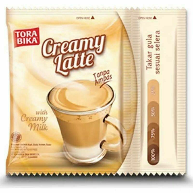 Creamy latte (bonus sendok selama persediaan masih ada)