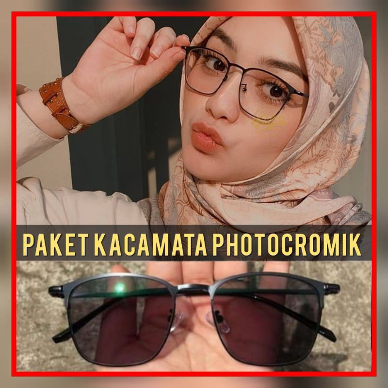 Kacamata Best seller 2047 lensa photocromik