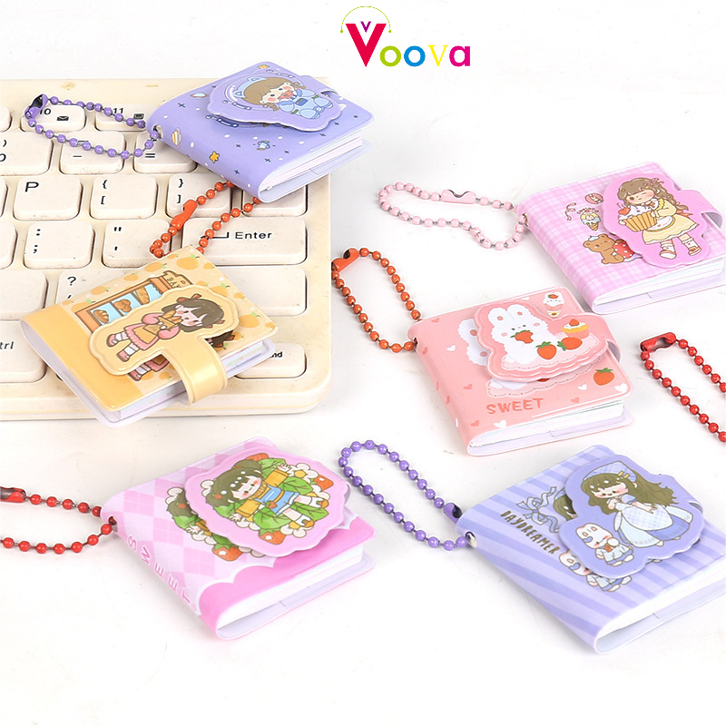 

VOOVA Buku Kata Saku Portabel/Buku Mini Lucu/Buku Catatan Alat Tulis Siswa