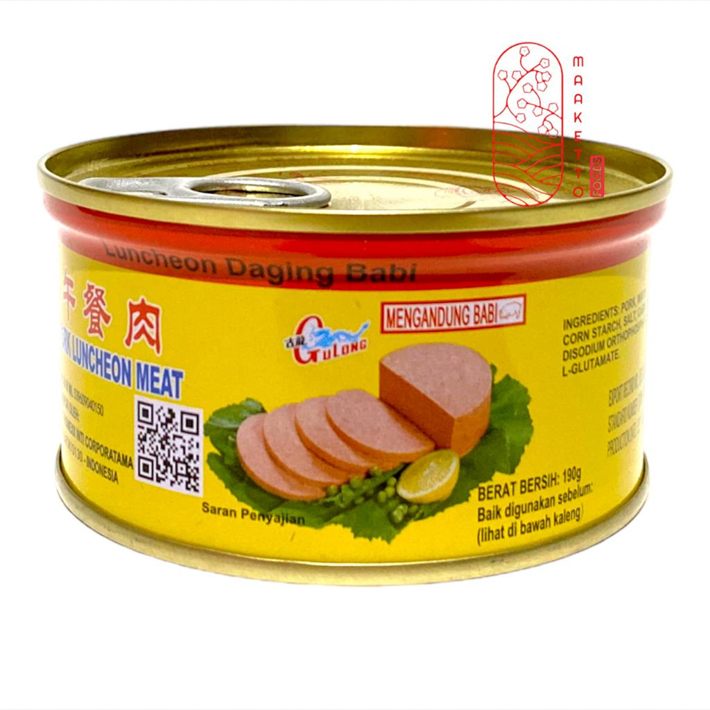 

Gulong Pork Luncheon Meat / Gulong Ham Maling Kaleng 190gr