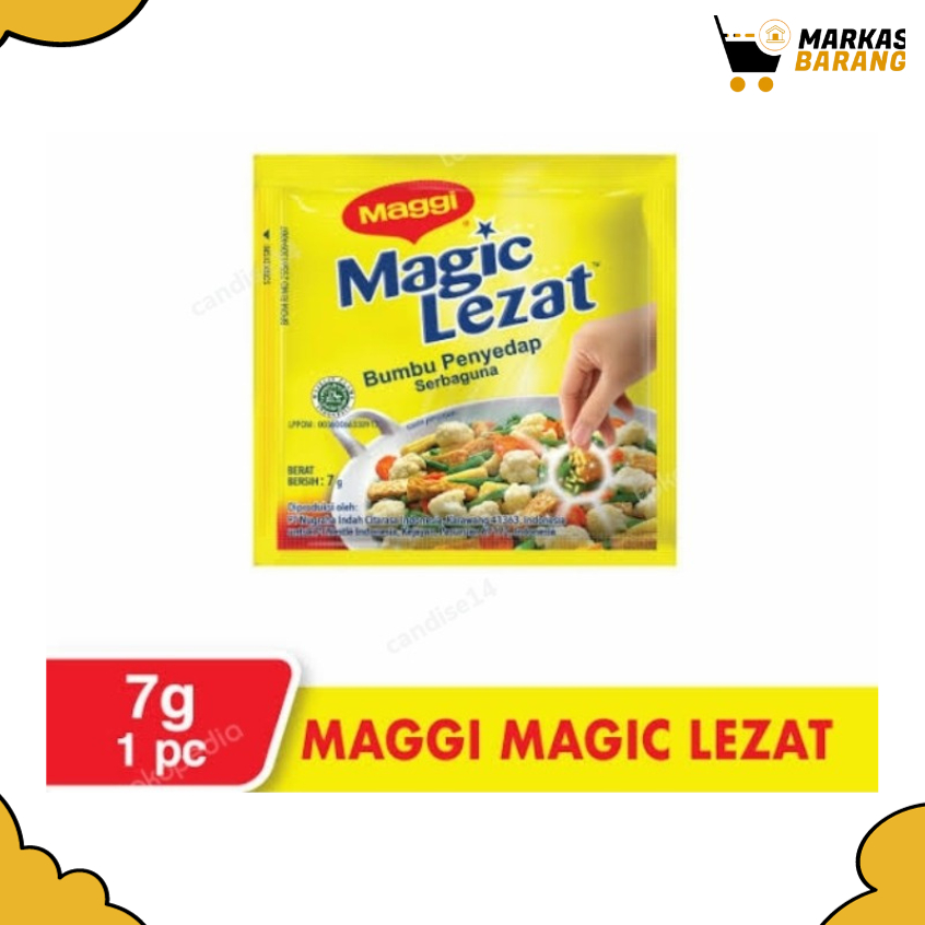 

Maggi Magic Lezat Penyedap Rasa Isi 12 Sachet