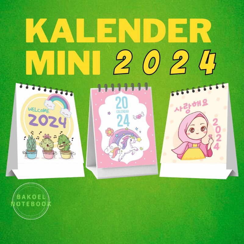 

KALENDER MEJA MINI 2024/KALENDER MINI.