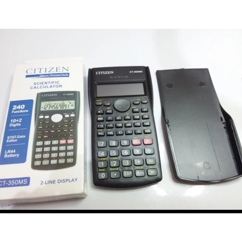 

Kalkulator Scientific Citizen 350MS, Kalkulator anak sekolah