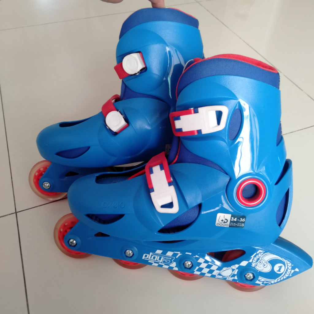 [PRELOVED] Sepatu Roda Anak Inline Skate Decathlon Oxelo  [A86]