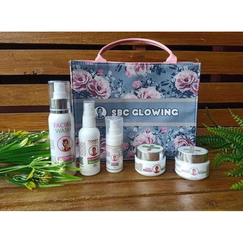 SBC GLOWING PAKET WHITENING,FLEK,bruntusan