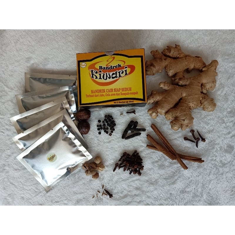 

Bandrek Kiwari sachet