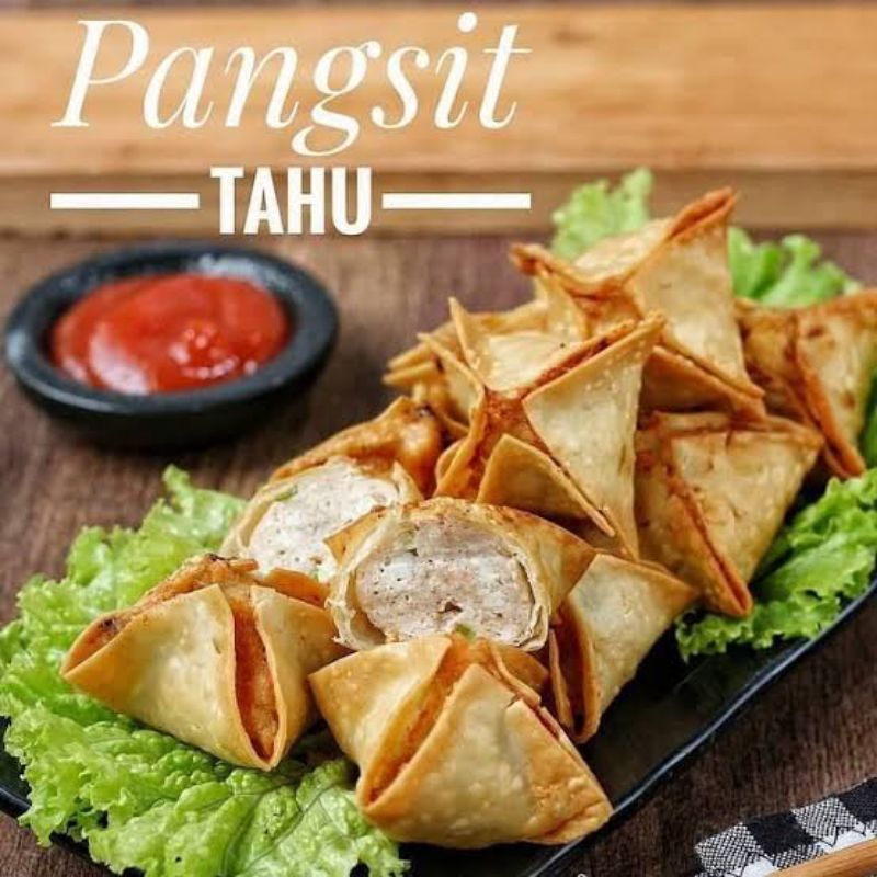 

pangsit tahu frozen food - pangsit tahu siap saji frozen food menu vegetarian